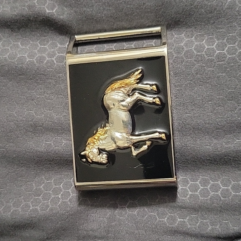 Belt Buckle heavy metal NWOT